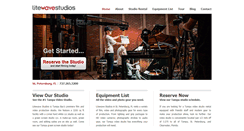 Desktop Screenshot of litewavestudios.com